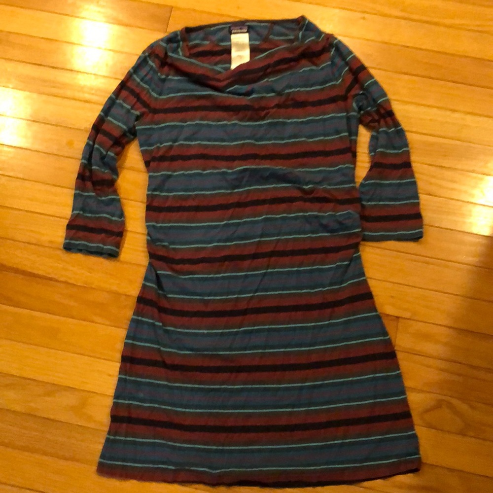 Patagonia, knee length, 3/4 sleeve dress